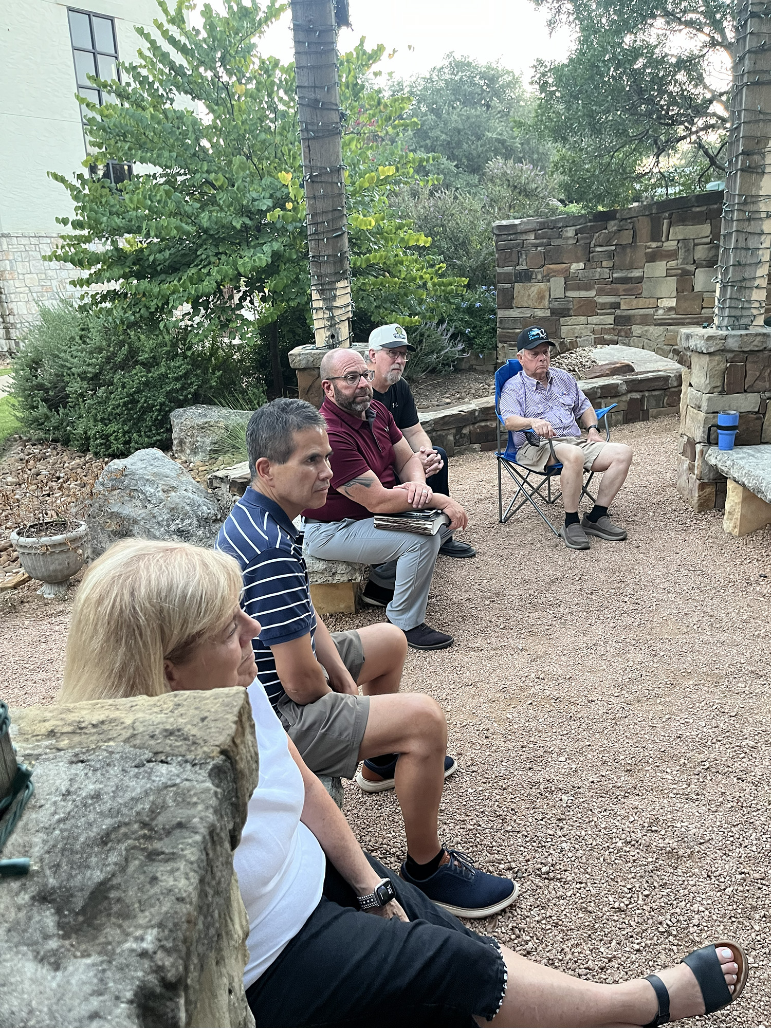 In the company of the saints