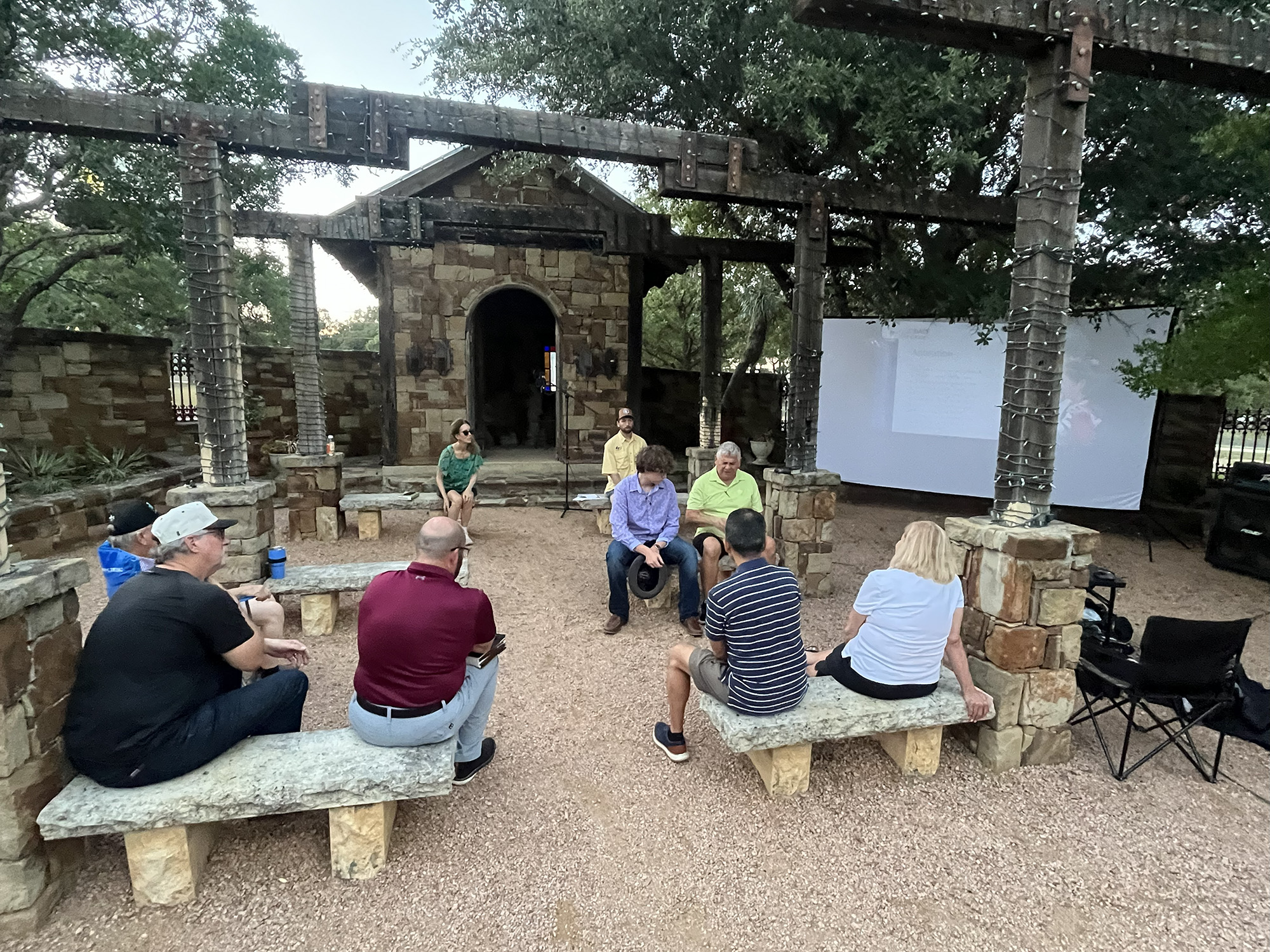 One is nearer to God in a garden