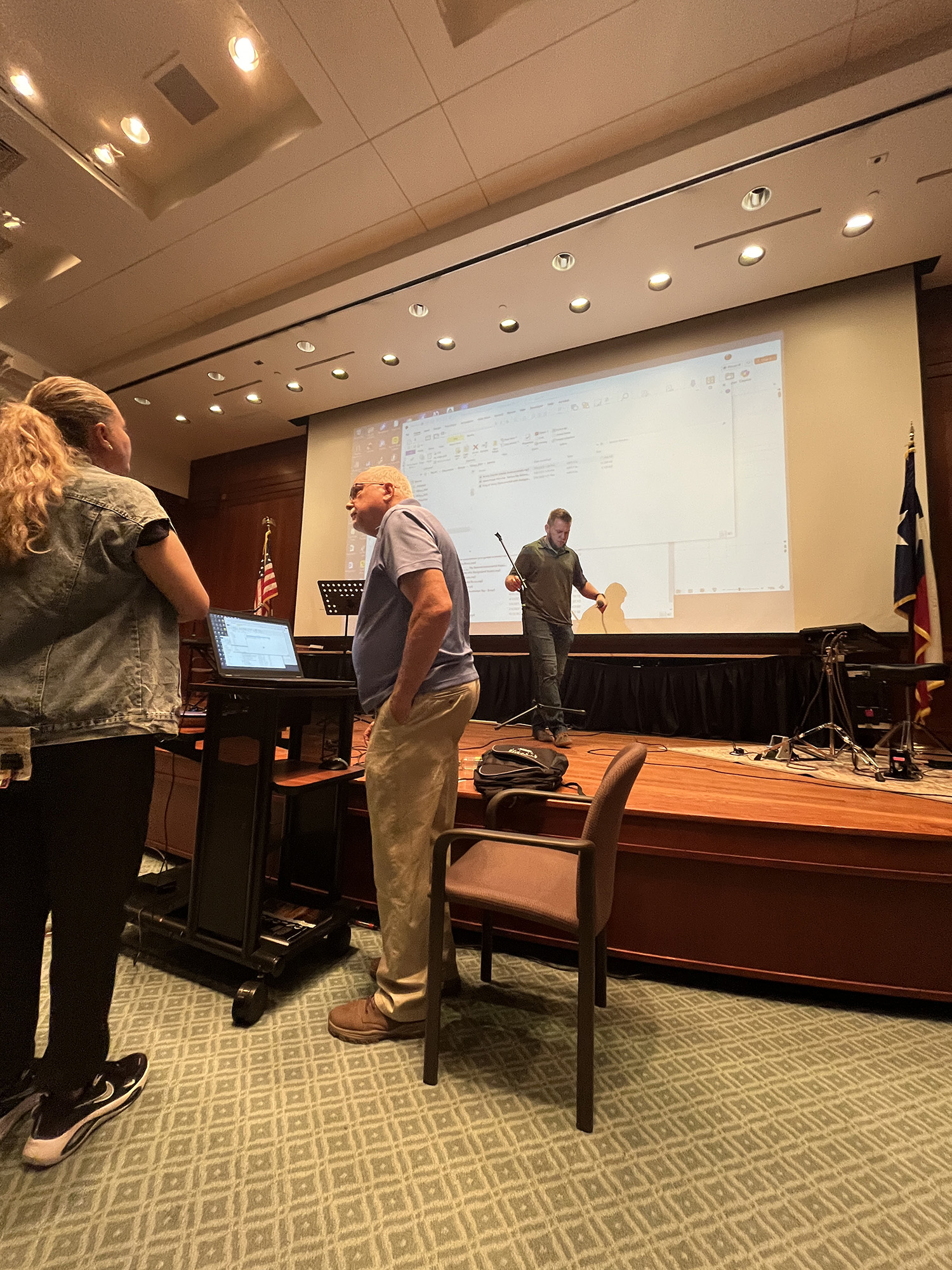 Setting up for prayer