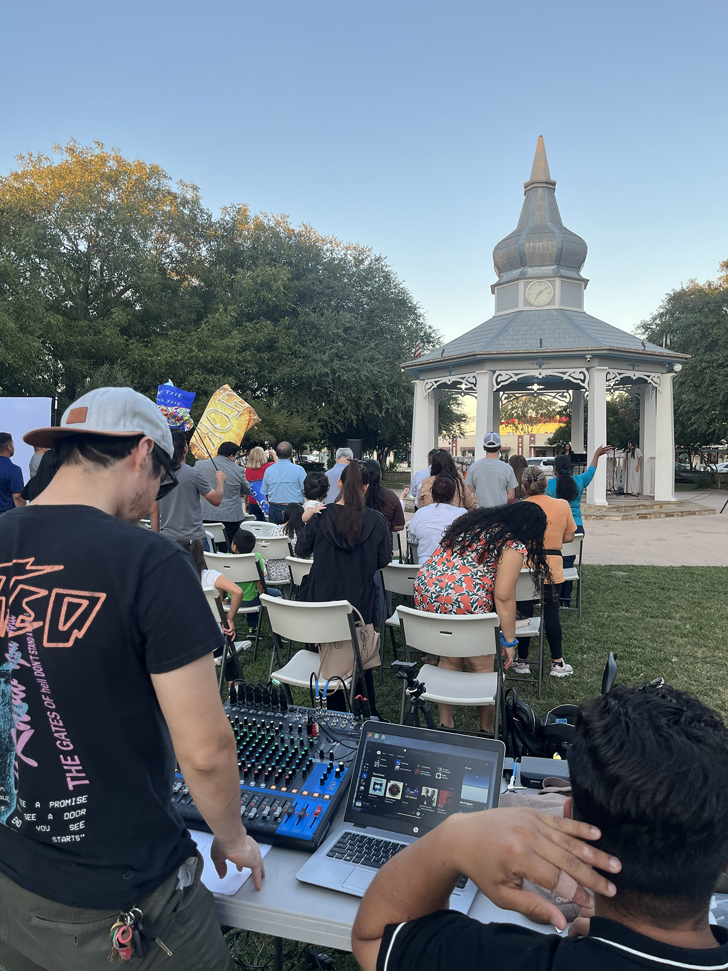 Overseeing sound and sights at Boerne's city center