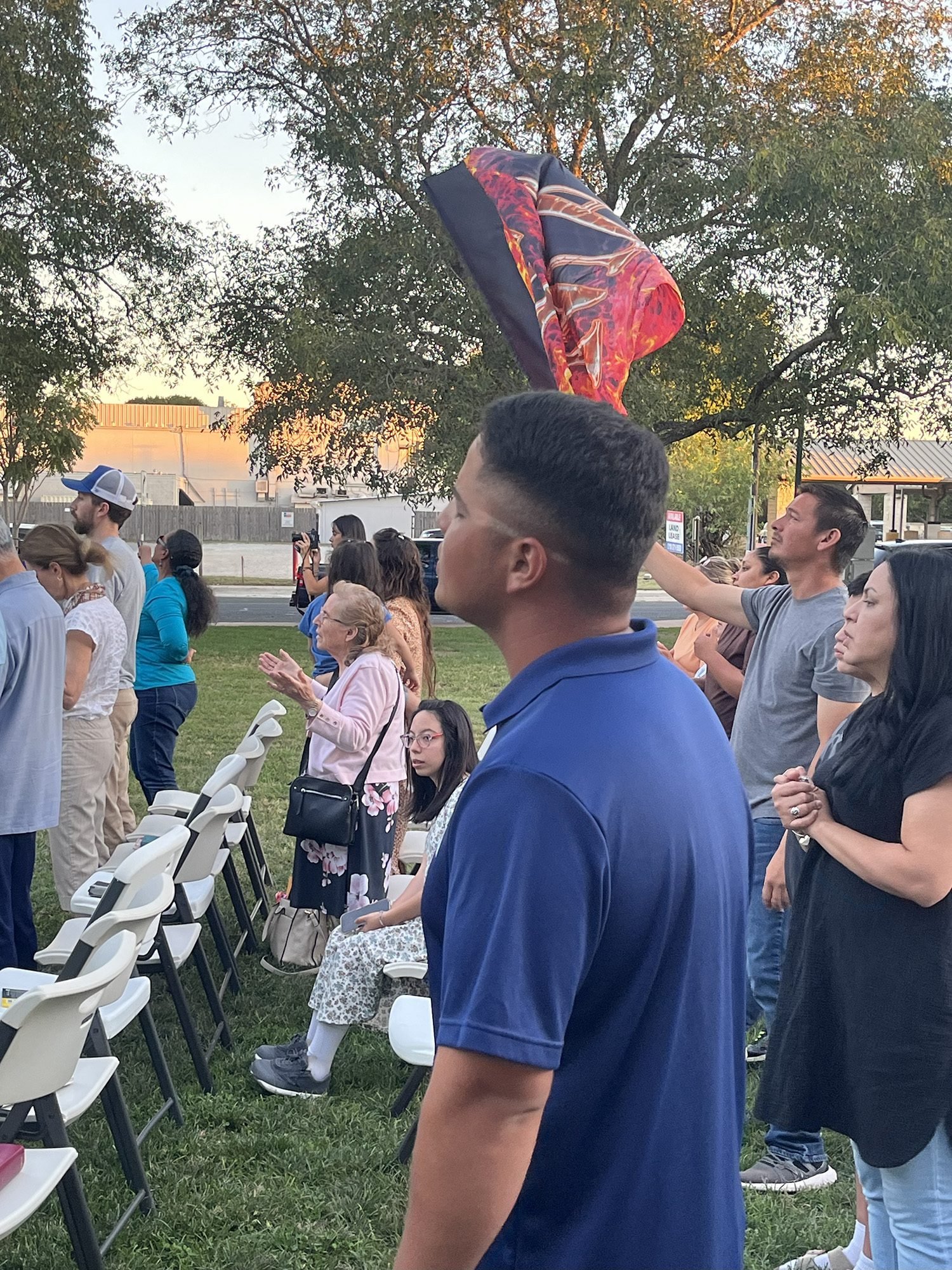 Praise Him who dwells above