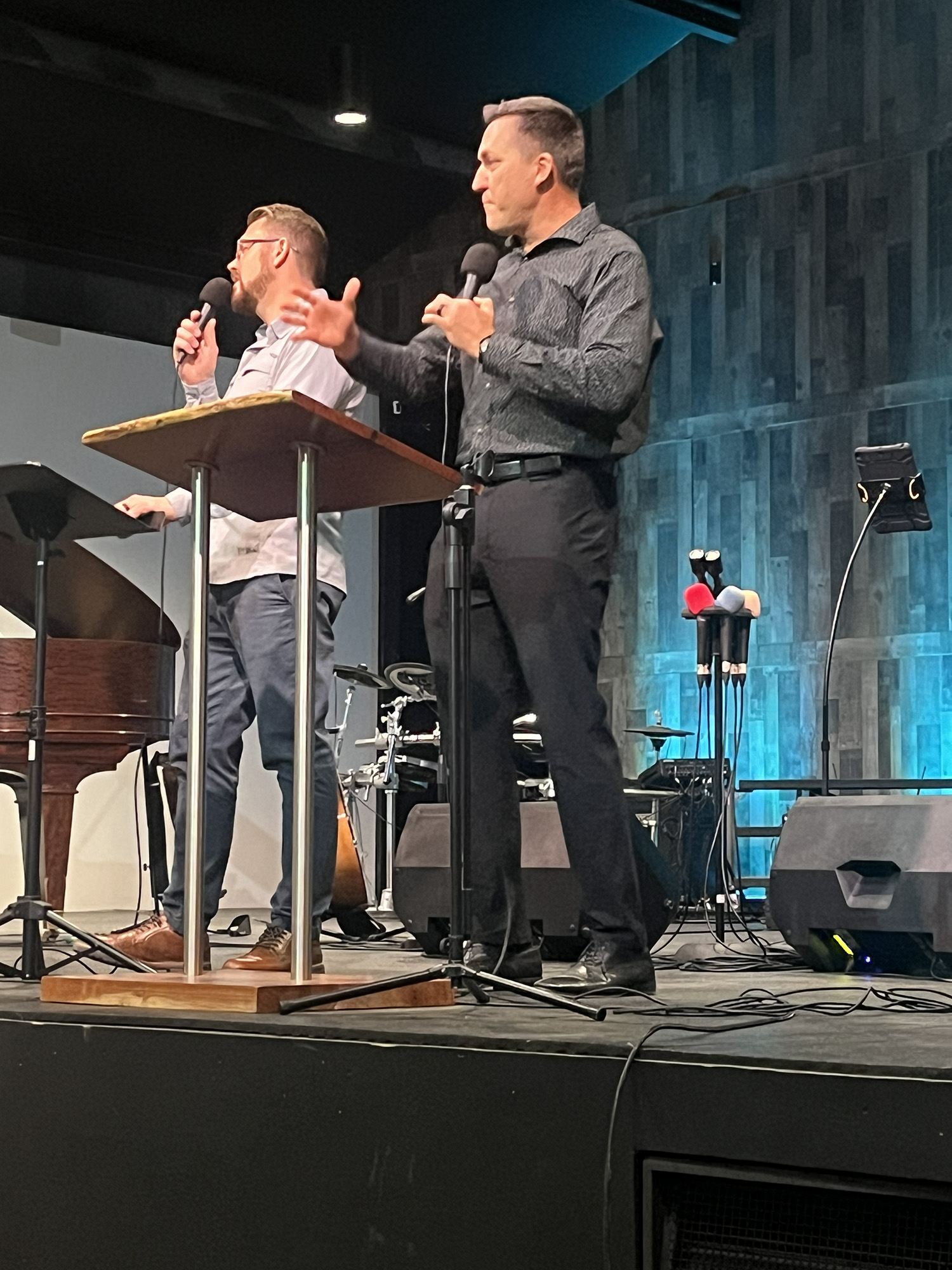 Pastor Yuriy Kolesnikov testifies to God's faithfulness