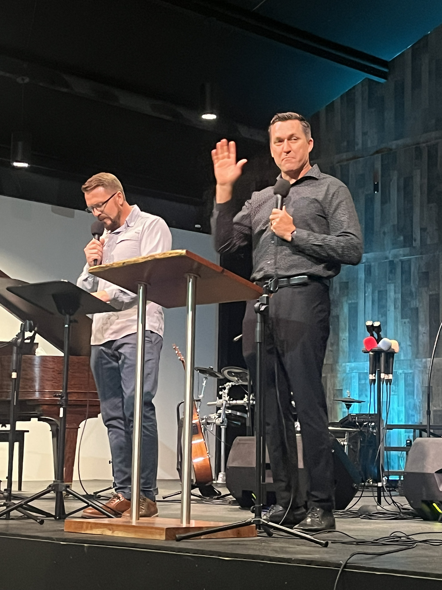 Pastor Yuriy retells how God provided their church