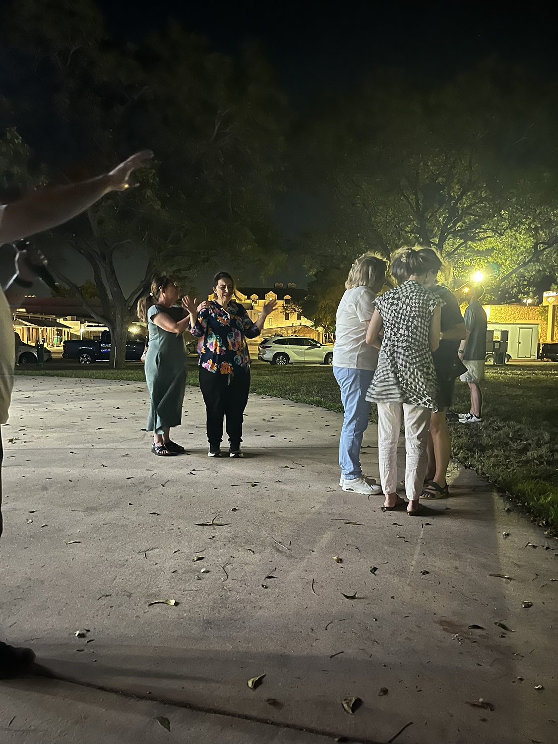 We gather in small groups to pray for one another and to seek God's help and healing