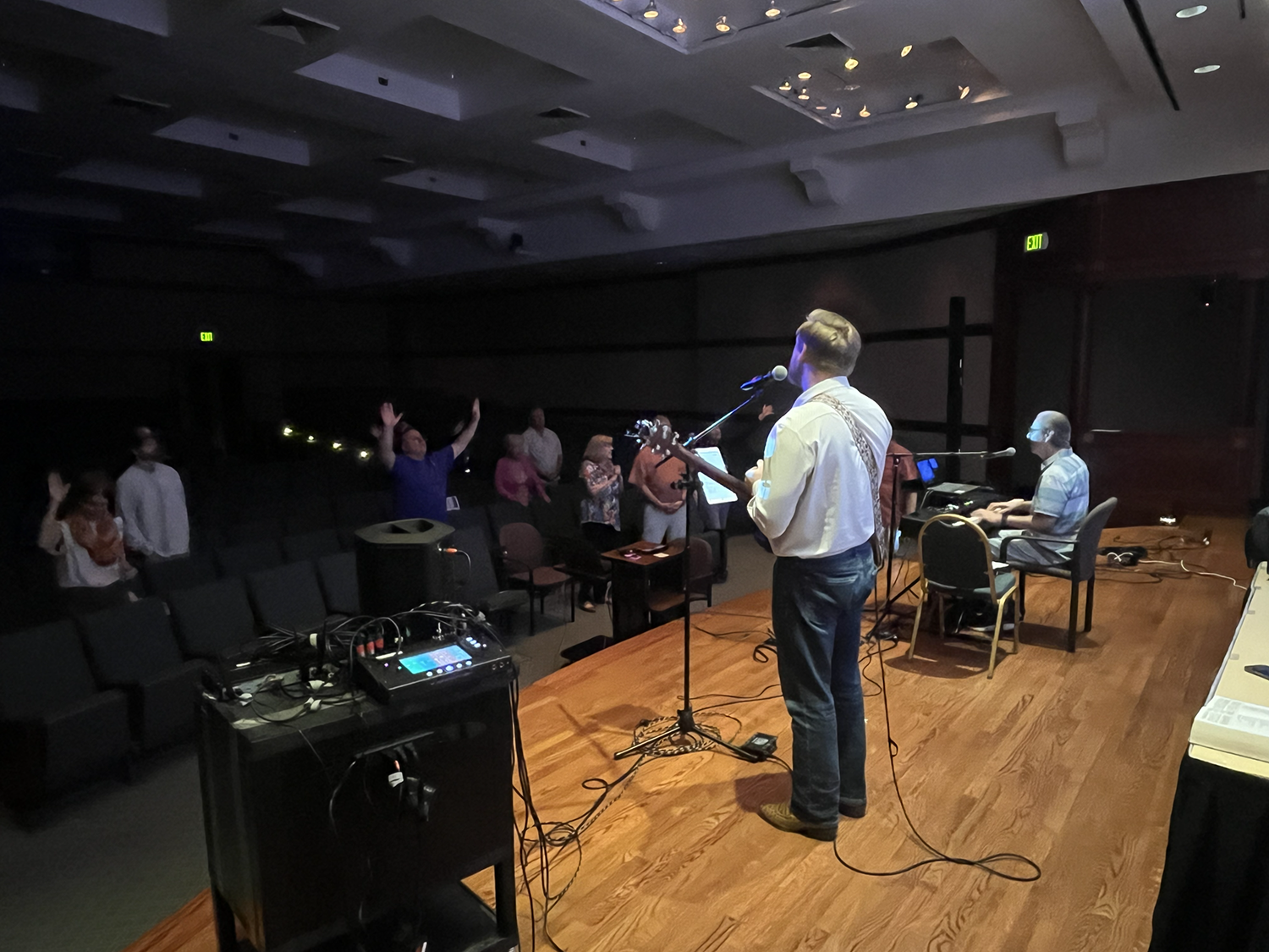We exult in God our Savior as our 4-hour session comes to a close