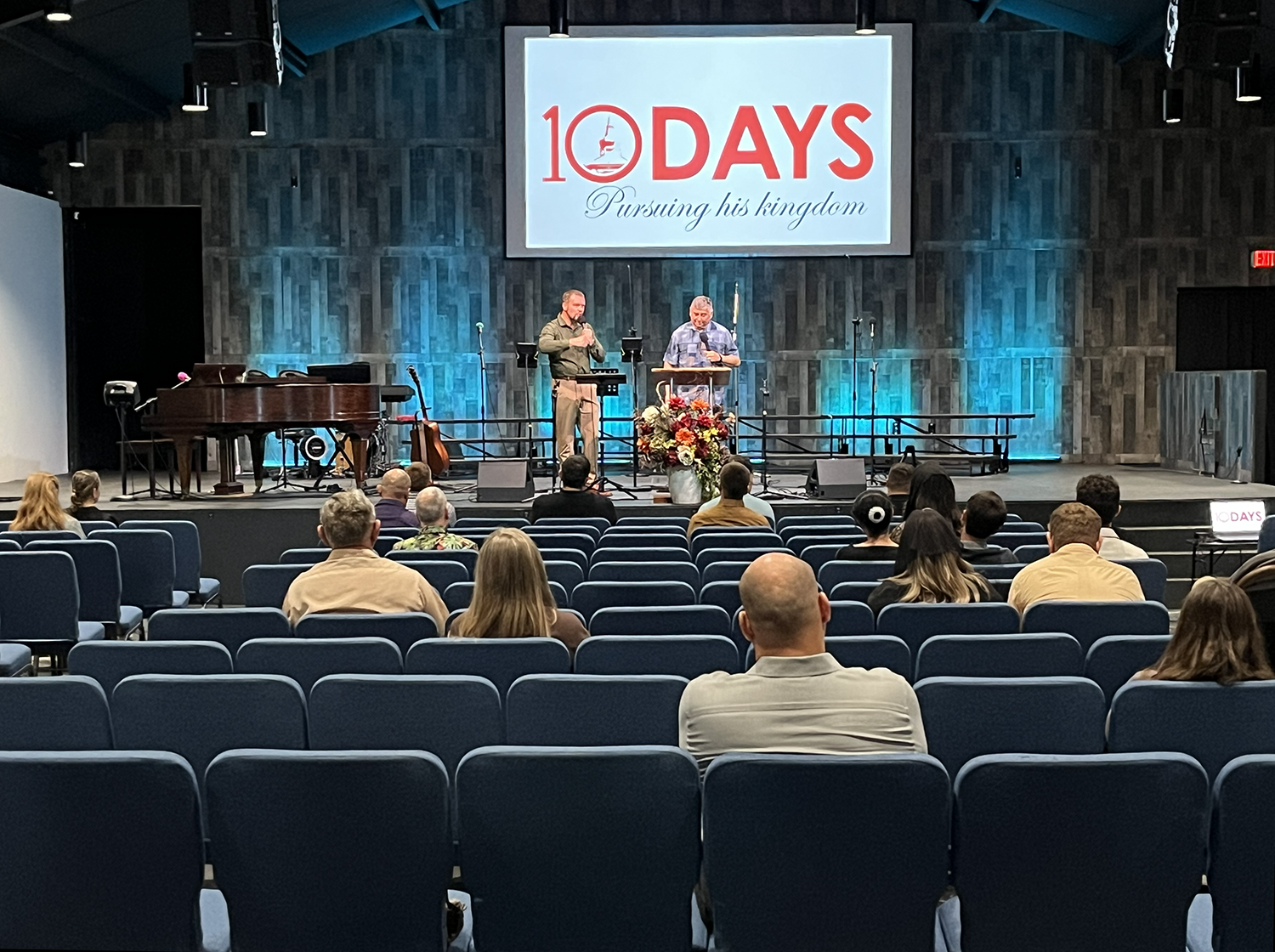 Pastor Ruben entreats everyone to speak the life-giving word to people we meet on our path